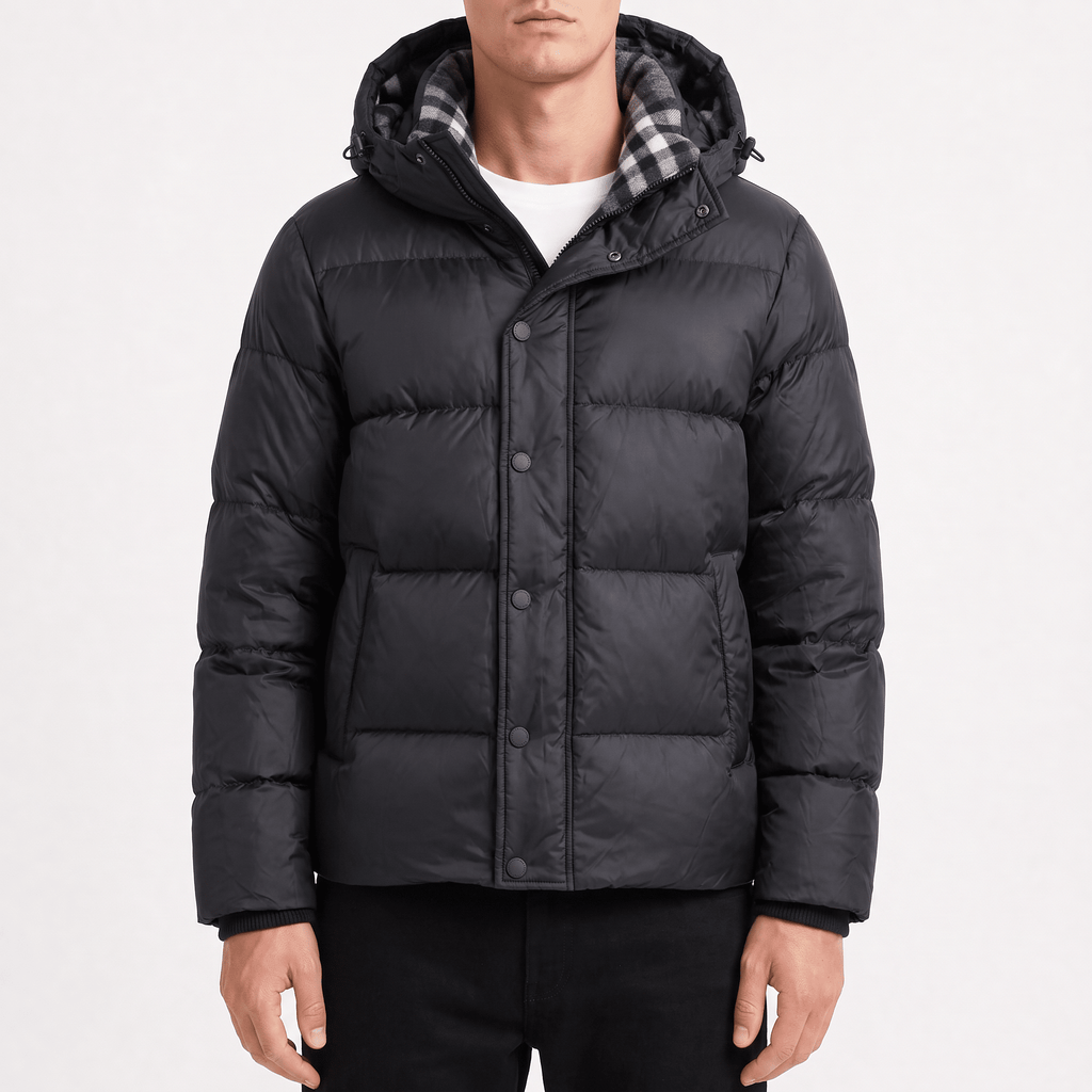 Burberry Halsby Puffer Down Jacket Black